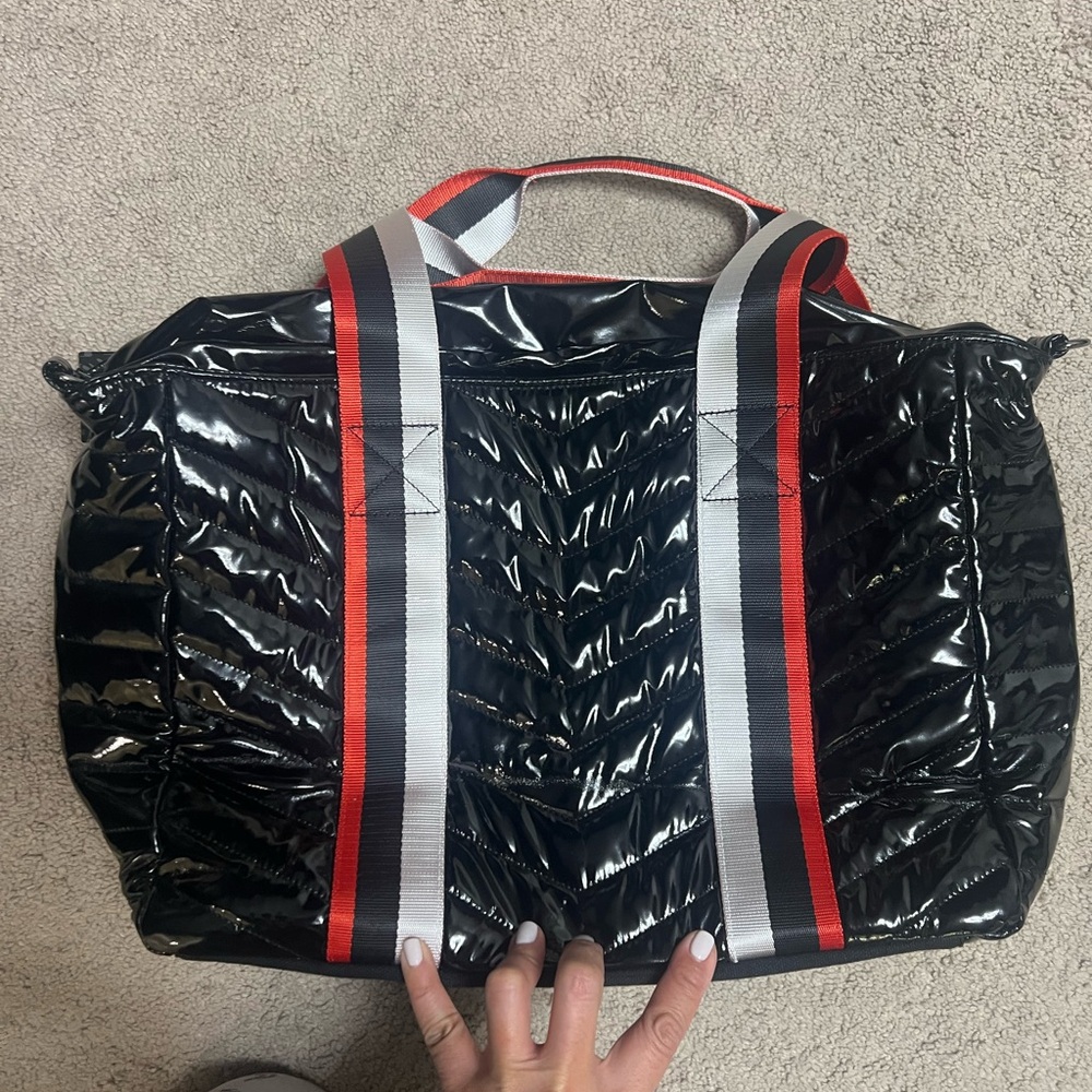 Think Royln The Wingman - Apres Ski Chevron Tote BNWT